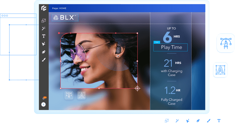 CTRwow Drag and Drop Funnel Builder Interface with Mobile Optimization